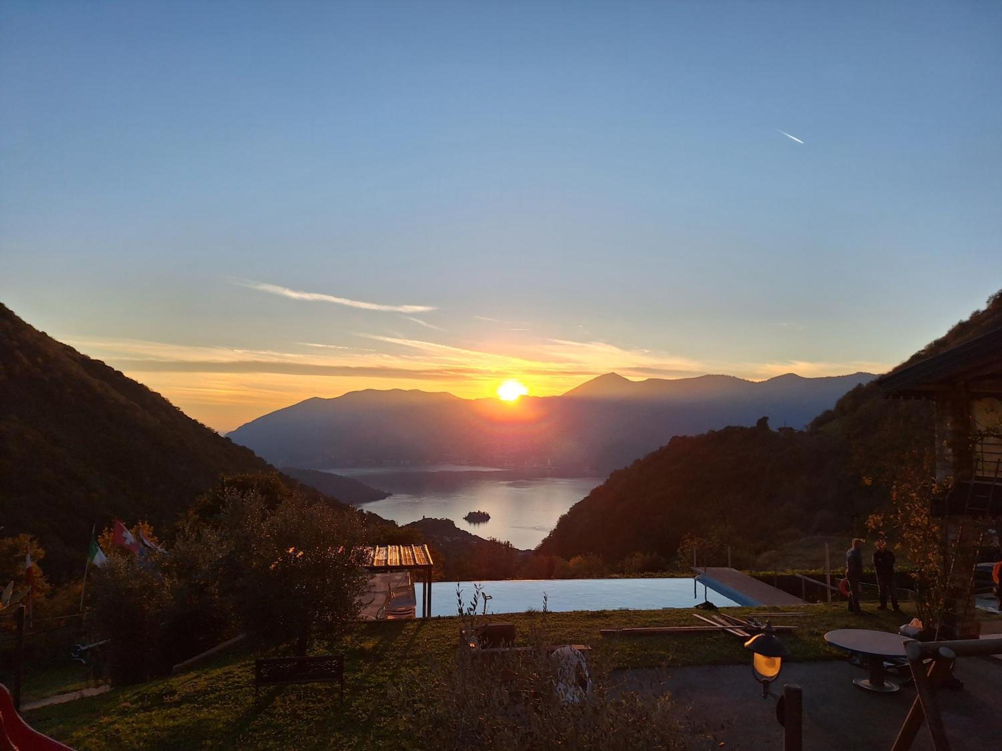 Chalet Della Rota Marone Esterno foto